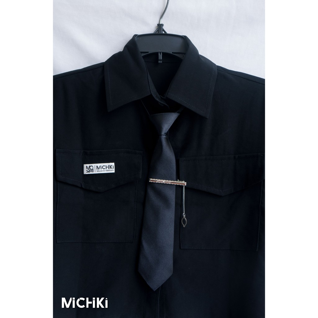 Áo sơ mi nữ croptop chưa kèm cà vạt Michiki phong cách Ulzzang - Hàng thiết kế ...
