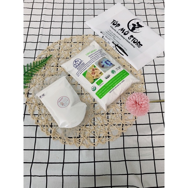 Bột Hữu Cơ Làm Bánh Chế Biến Ăn Dặm Cho Bé