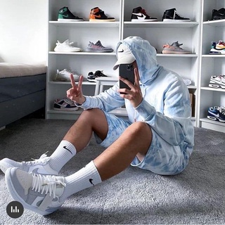 Giày sneaker aj1 low paris white - phiên bản tiêu chuẩn🔥