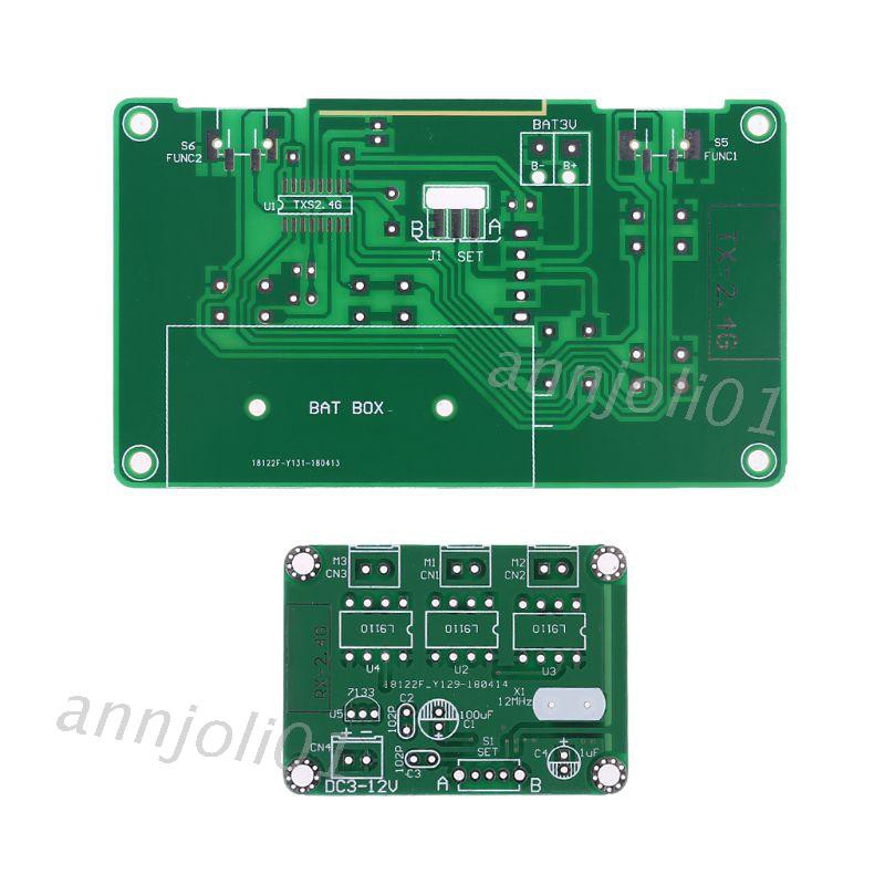 1 Bộ Điều Khiển Từ Xa 6 Kênh 2.4ghz