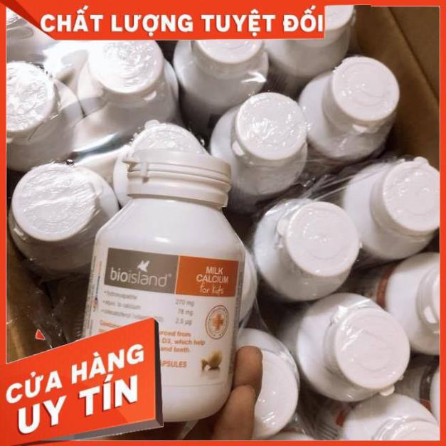 Lọ Canxi milk 90 viên của Úc (Milk Calcium for kids) hàng có tem Chemist