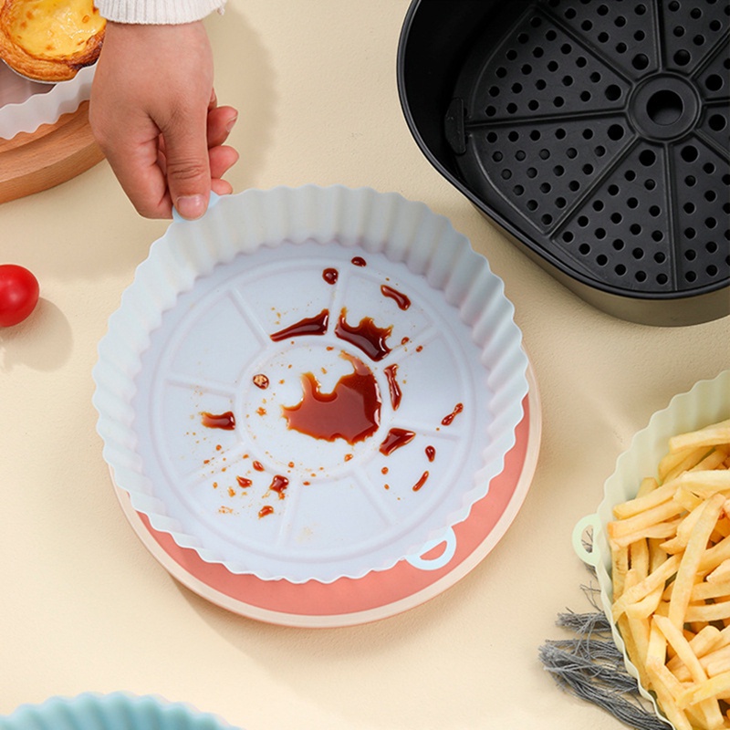 Khay Nướng Bánh/ Pizza/ Pizza Hình Tròn/ Vuông Bằng Silicone