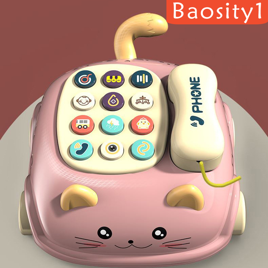 [Baosity1] Đồ Chơi Máy Kể Chuyện Điện Thoại Di Động Đa Năng Quà Tặng Giáo Dục Cho Bé Trai Bé Gái