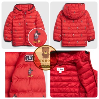 Áo phao mickey gap sz 1-4y form nhỏ
