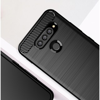 Ốp điện thoại sợi carbon mềm cho LG K20 2019 Q70 V50S G8X V60 ThinQ K61 Q61 K31