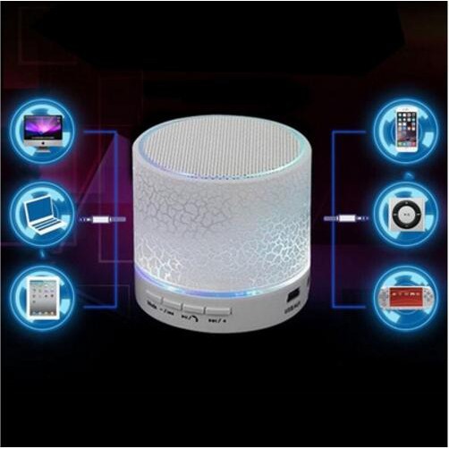 Loa Bluetooth Mini Tích Hợp Đèn Led Đẹp Mắt máy nghe nhạc mini mic trợ giảng radio mini loa bluetooth tronsmart loa cũ