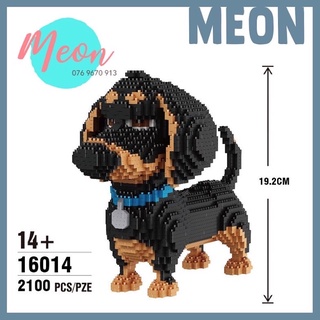 Mini Block | Đồ chơi xếp lego | - Snowball (Thỏ Bông tuyết trong Đẳng Cấp Thú Cưng -  Size XL (1350 pcs )