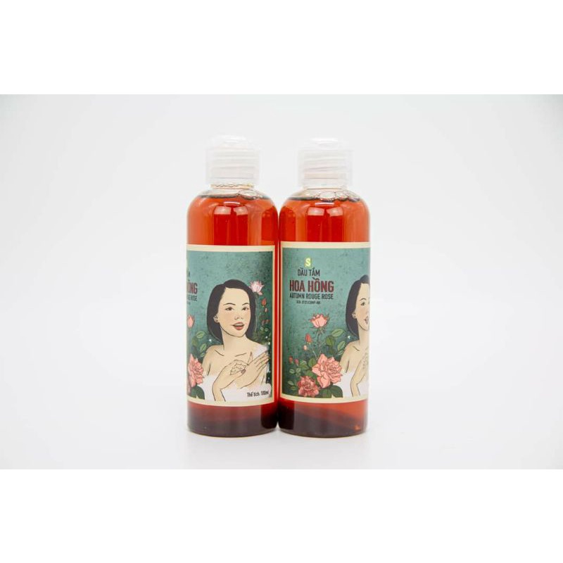 Dầu tắm hoa hồng Sinh Dược 100ml