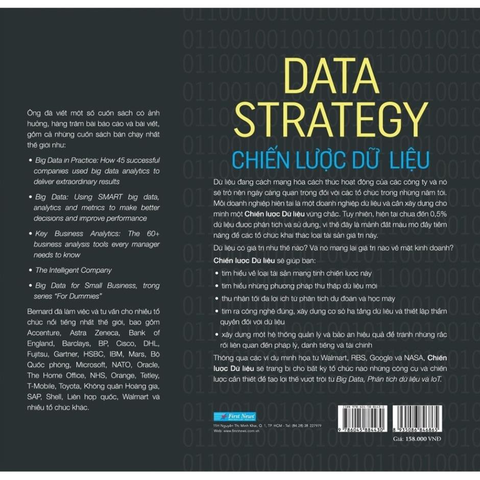 Sách - Data Strategy - Chiến lược dữ liệu [First News]