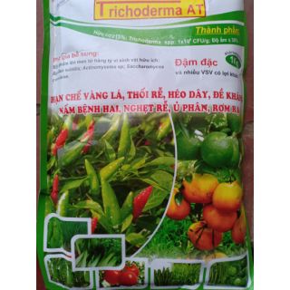 Trichodermar ủ phân, ủ rơm, trộn đất gói 1kg