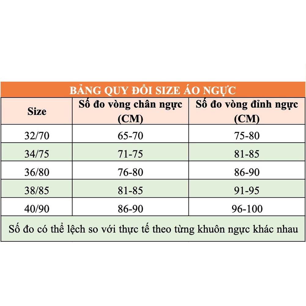 [Mã FAMARAL1 giảm 10K đơn 50K] Áo lót nữ, áo ngực nữ su Lông Vũ, không gọng, đệm dày bàn tay nâng ngực chống xệ T0007 | BigBuy360 - bigbuy360.vn