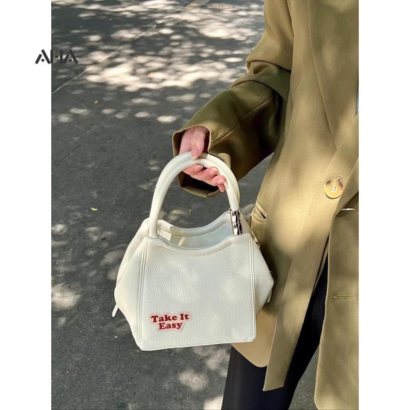 Túi xách AHA Official cao cấp phong cách retro dễ phối đồ