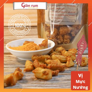 [Siêu Ngon] Tóp Mỡ Vị Mực Nướng - 100g - Siêu Sạch Đậm Vị Thơm Giòn Chất Lượng - Đồ Ăn Vặt - Giòn Rụm Snack Club