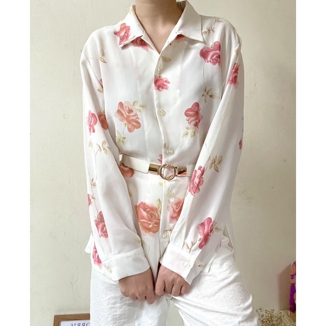 Sơ mi vintage freesize