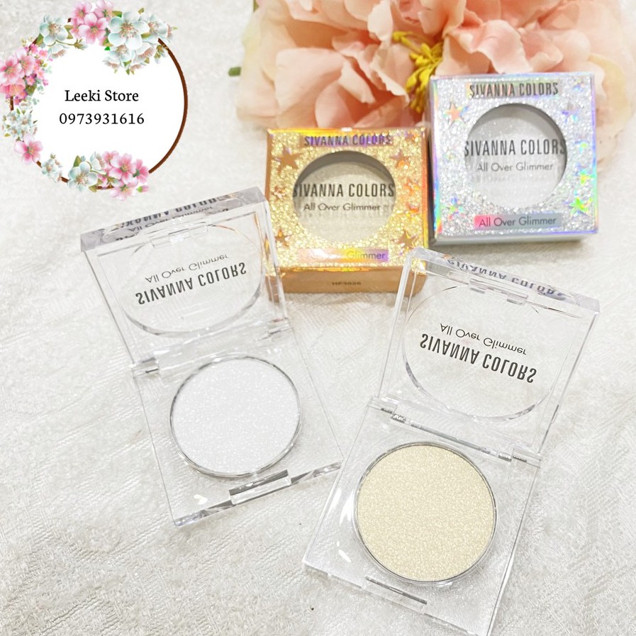 Phấn Highlight Bắt Sáng Sivanna Colors All Over Glimmer HF3026 | BigBuy360 - bigbuy360.vn