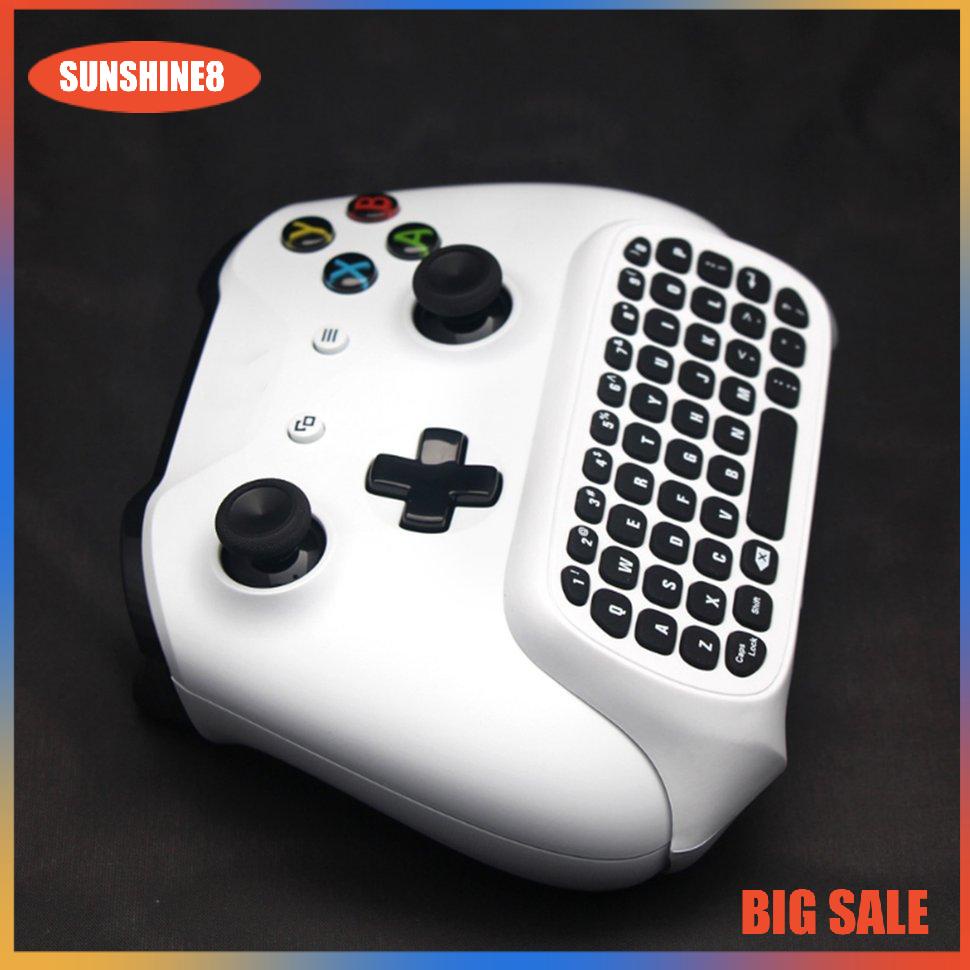 【SUN】TY-64 Wireless Chat pad Game Keyboard with Audio/Headset Jack for Xbox One