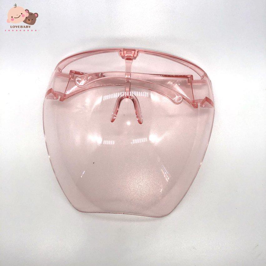 [HOT]Nam và nữ BLOCC tấm che mặt lớn Gương acrylic Oversized Full Face Shield kính bảo vệ, kính bảo hộ, kính bảo hộ, nắp chắn gió ngoài trời, SMATO rõ ràng