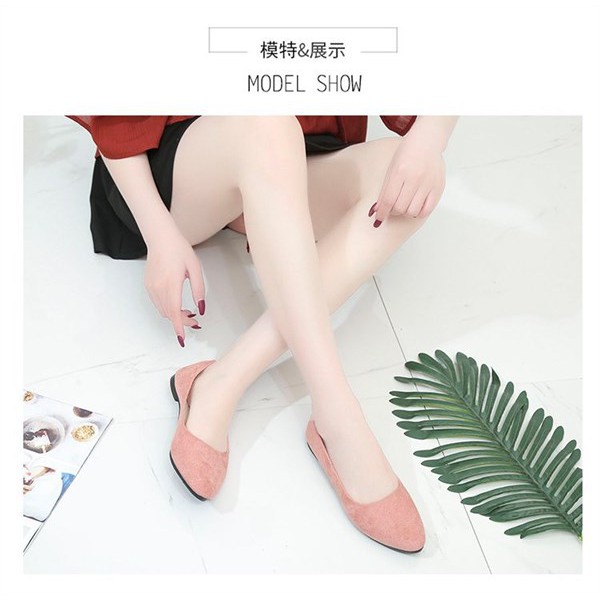 Giày Búp Bê Đế Bằng Size Lớn 41 43 Thời Trang Cho Nữ | BigBuy360 - bigbuy360.vn