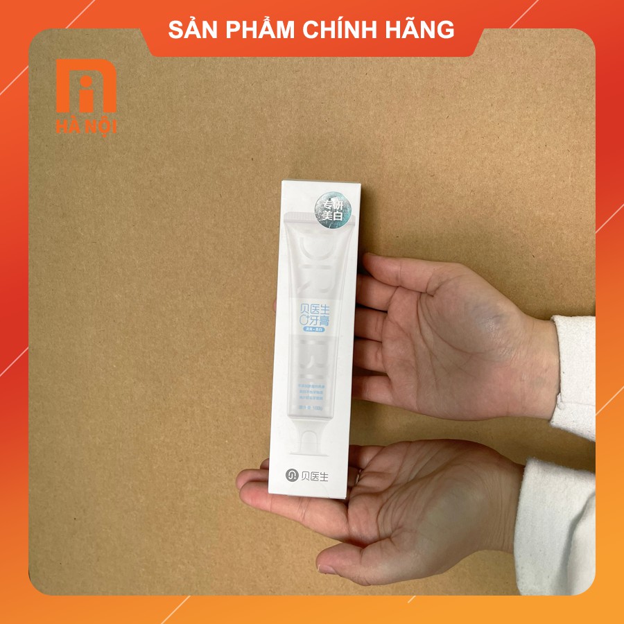 Kem đánh răng Xiaomi Doctor Bei 0+ Natural Toothpaste Teeth Whitening Enamel Protecting ( 3 tuýp )