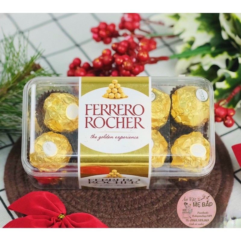 [Date 11/2021] Socola Ferrero Rocher - Hộp 16 Viên - loại socola hảo hạng ❤️ Freeship + Hoàn Xu ❤️