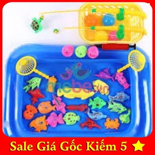 [SALE GỐC] BỘ ĐỒ CHƠI BỂ PHAO CÂU CÁ CHO TRẺ EM