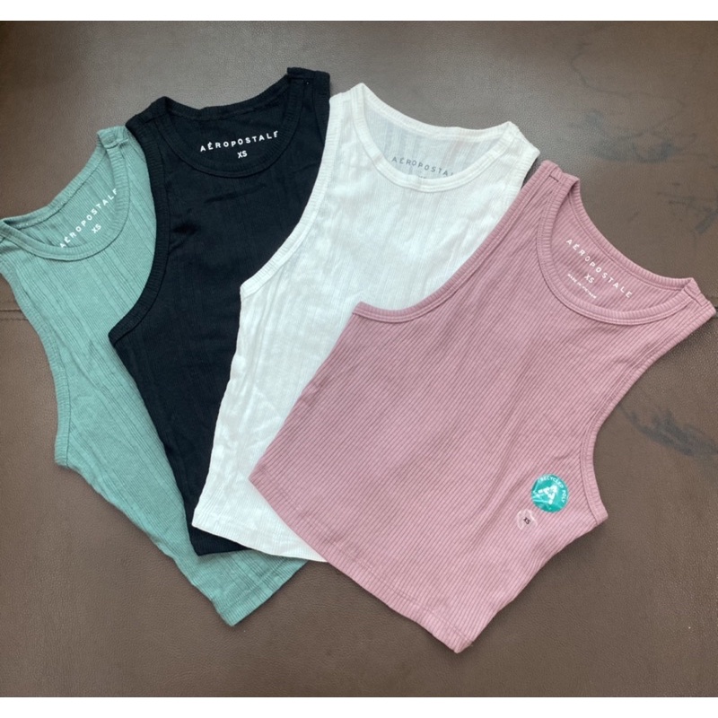 Áo croptop AeroSport thun tăm VNXK