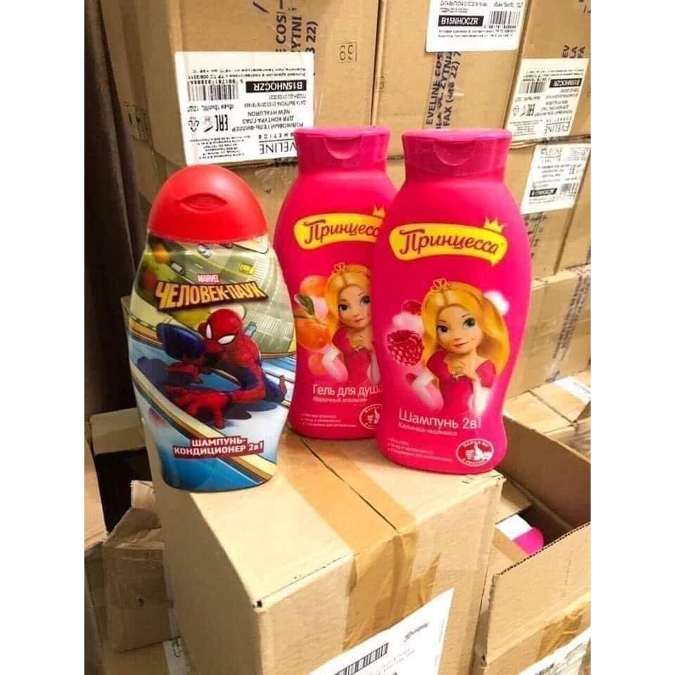 Sữa tắm gội trẻ em Kalinka-Malinka Nga 400ml