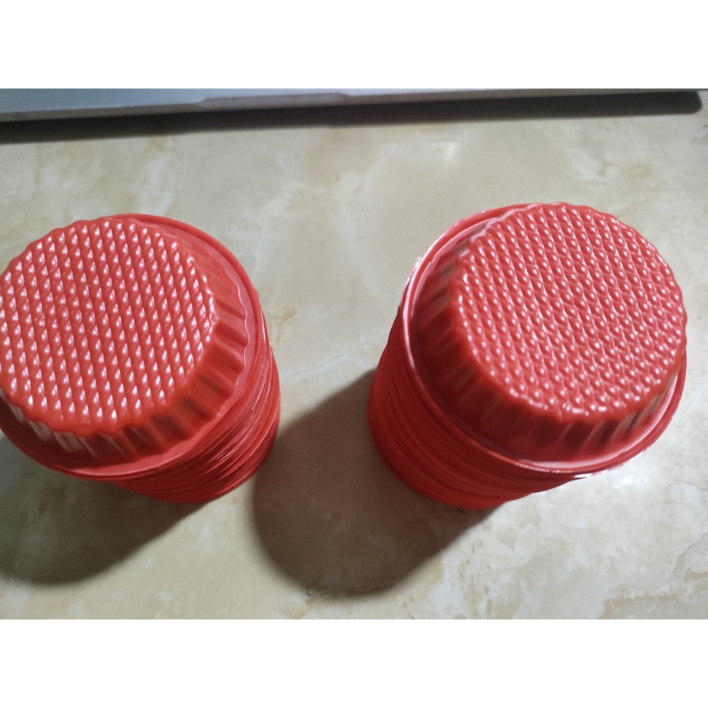 [Lốc 100 ] Chén tương đỏ dùng 1 lần_ bao bì shop