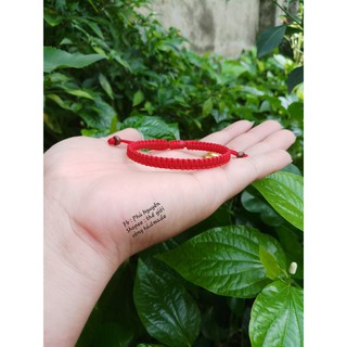 Vòng Tay Chỉ Đỏ May Mắn Tình Duyên ( Ghi chú size cổ tay )