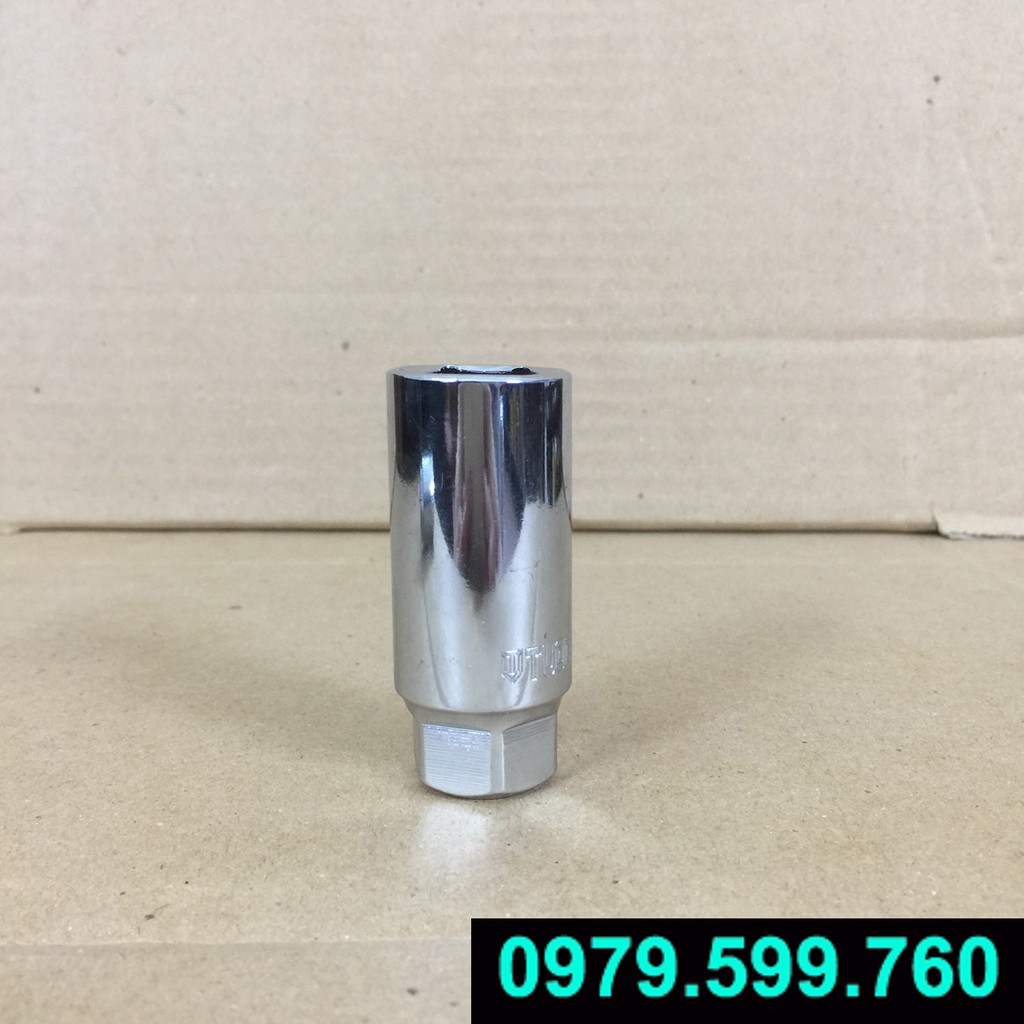 Khẩu tuýp mở bugi 21mm [ Cỡ khẩu 3/8&quot;, không từ tính ]