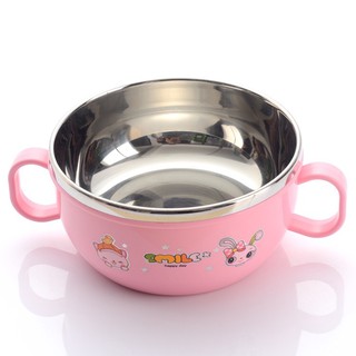 Bộ bát kèm thìa inox cho bé