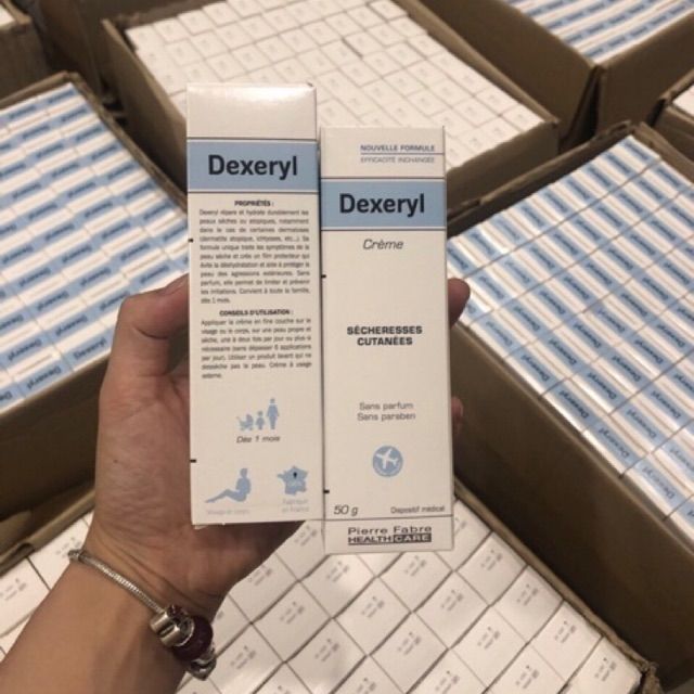 Combo 5 lọ Kem Trị Nẻ Dexeryl 50g chính hãng Pháp - TGS22