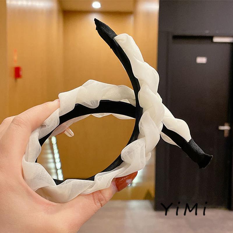 Băng Đô Cài Tóc Dạng Lưới Thắt Bím Phong Cách Cổ Điển Cho Nữ