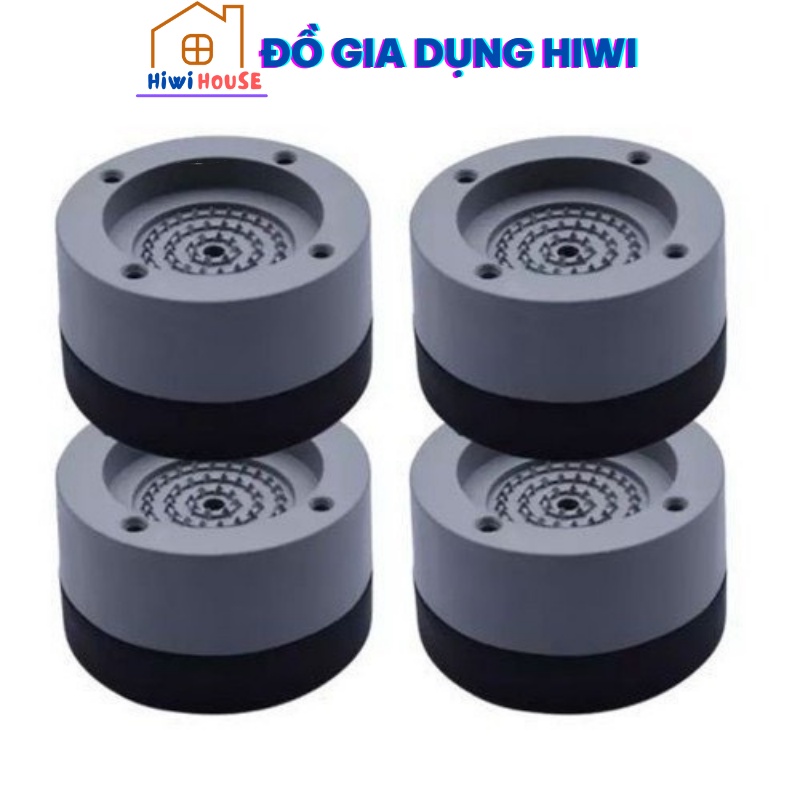 Combo 4 chân đế kê máy giặt chống rung chống ồn