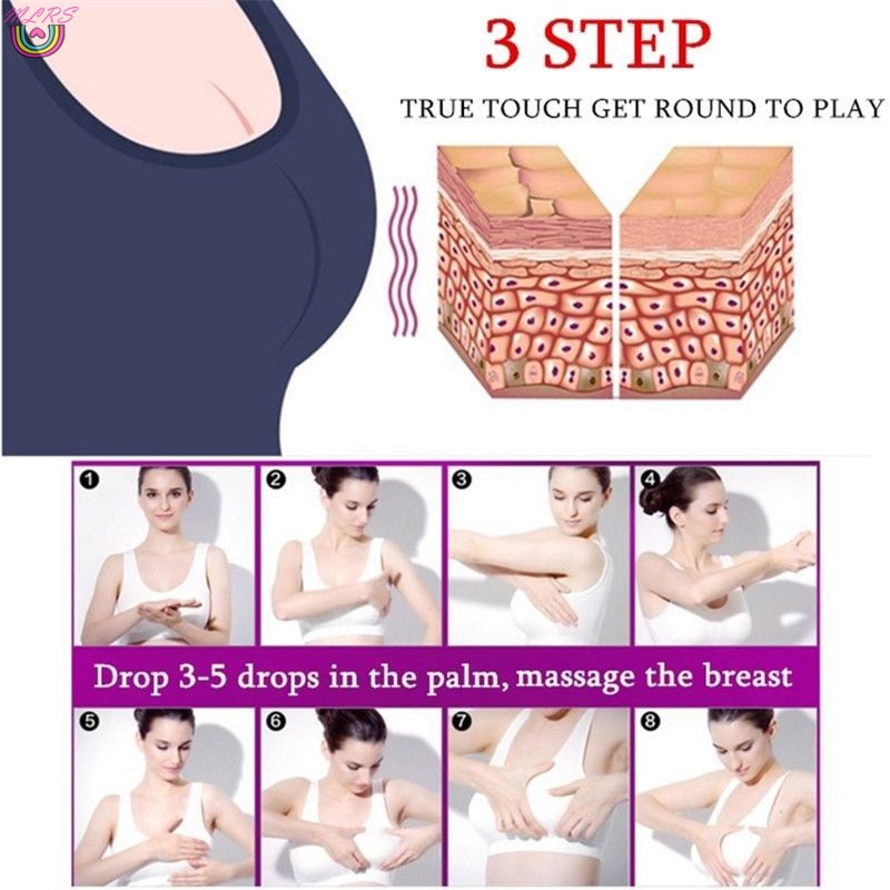Tinh Dầu Giúp Ngực Phát Triển Nhanh Tiện Dụng Dành Cho Nữ