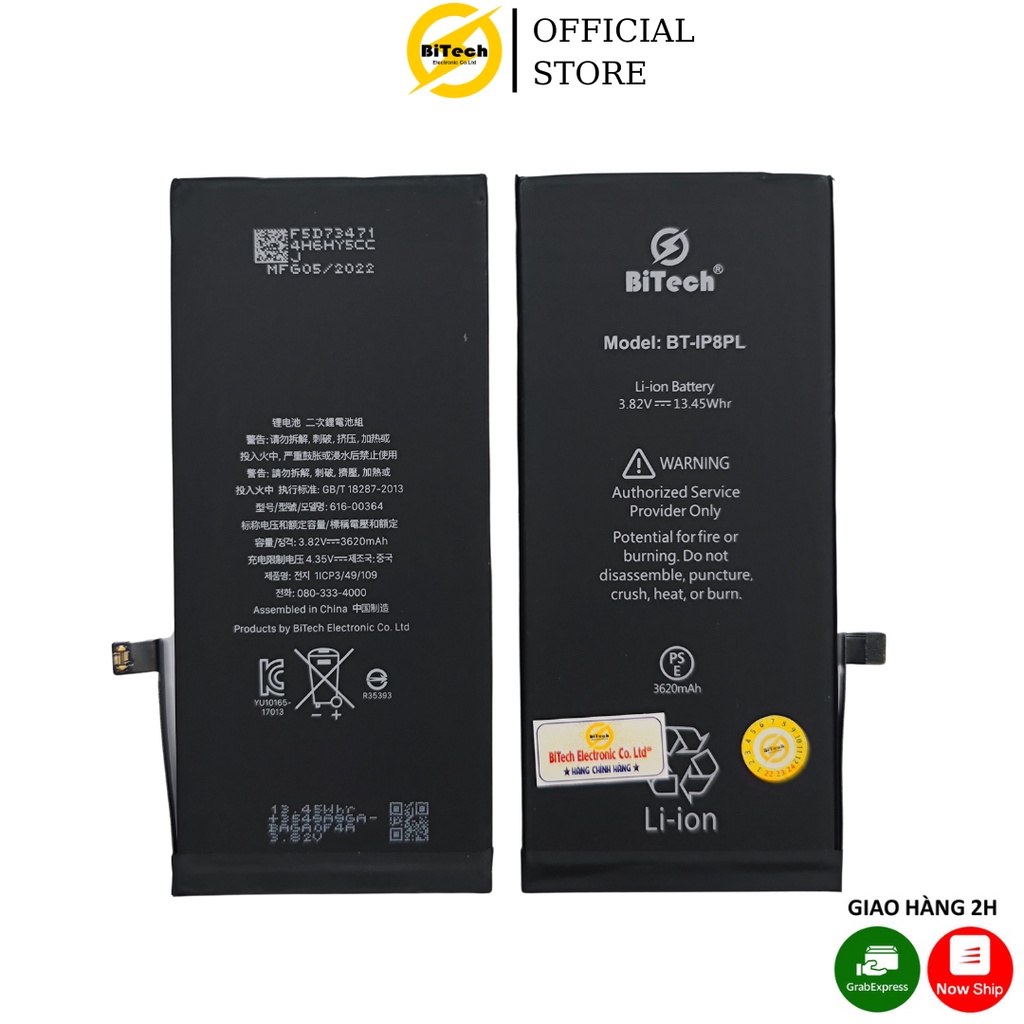 Pin Điện Thoại BITECH BT-8PL ( dung lượng 3620 mAh )