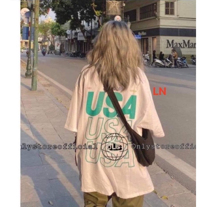 Áo USA to in lưng TH6