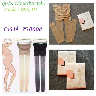 Quần tất mỏng cho bà bầu