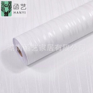 10 mét giấy dán tường sẵn keo kẻ sọc trắng siêu đẹp