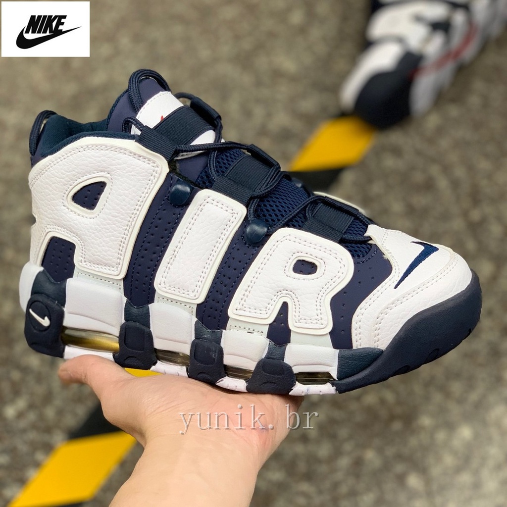 Giày Thể Thao Nike WMNS Air plus Uptempo GS "Barely Green0" Phong Cách Đường Phố Cổ Điển AWIP LP00