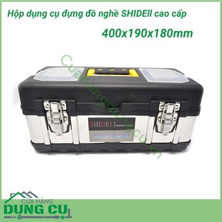 Hộp đựng dụng cụ đồ nghề sửa chữa cao cấp SHIDELI loại 17"