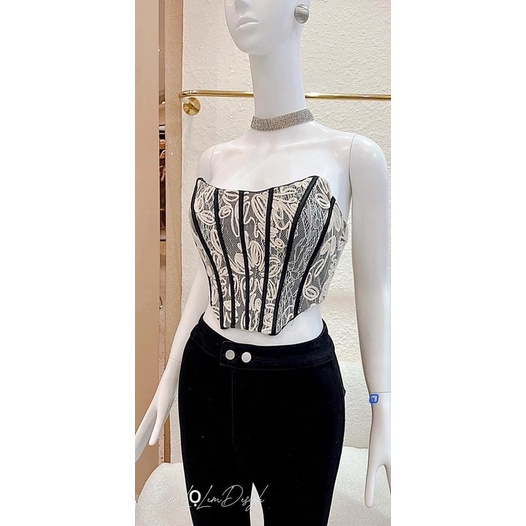 Áo ren thêu cúp ngực❤️