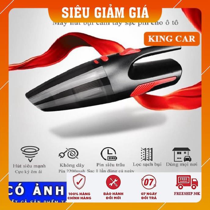Máy hút bụi cầm tay, máy hút bụi mini cho ô tô Vacuum Cleaner công suất 120w - Shop KingCar