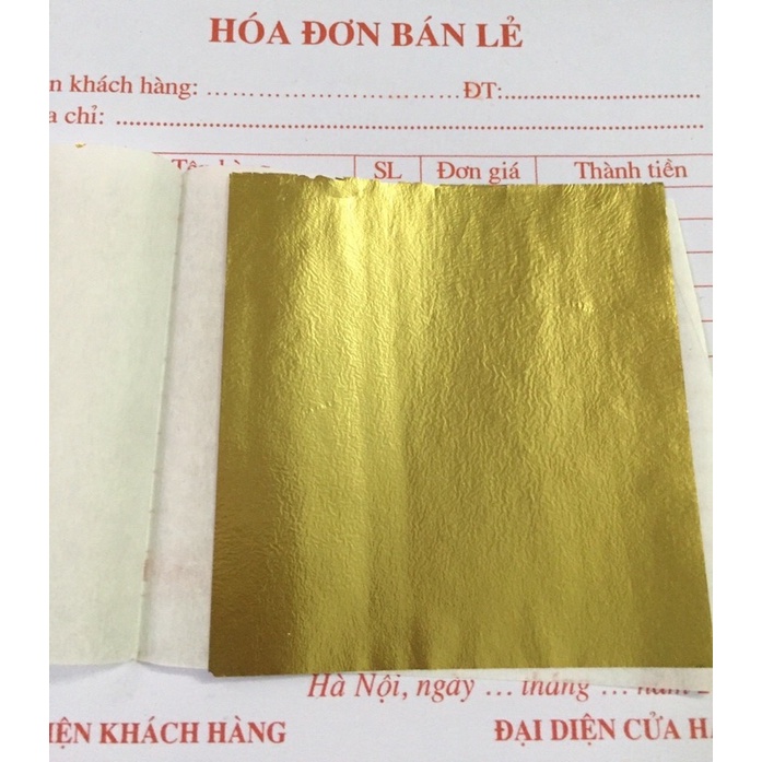 Mặt Nạ Lá Vàng 8x8 Combo 10 lá
