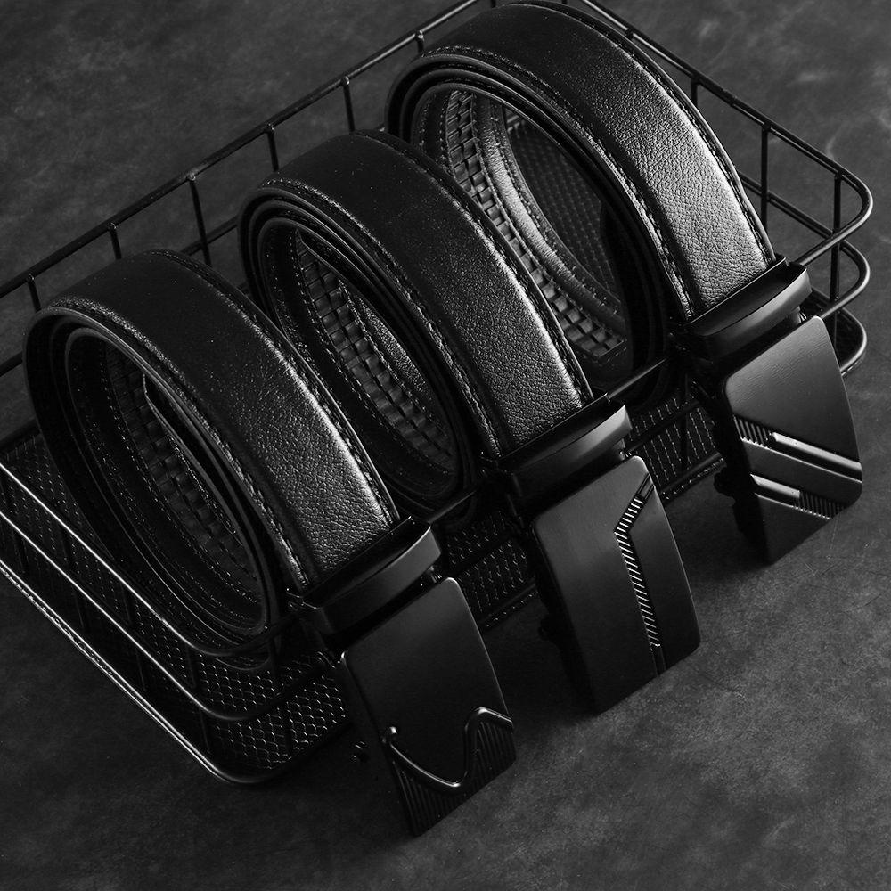 Thắt Lưng Da PU Khóa Tự Động Chất Lượng Cao