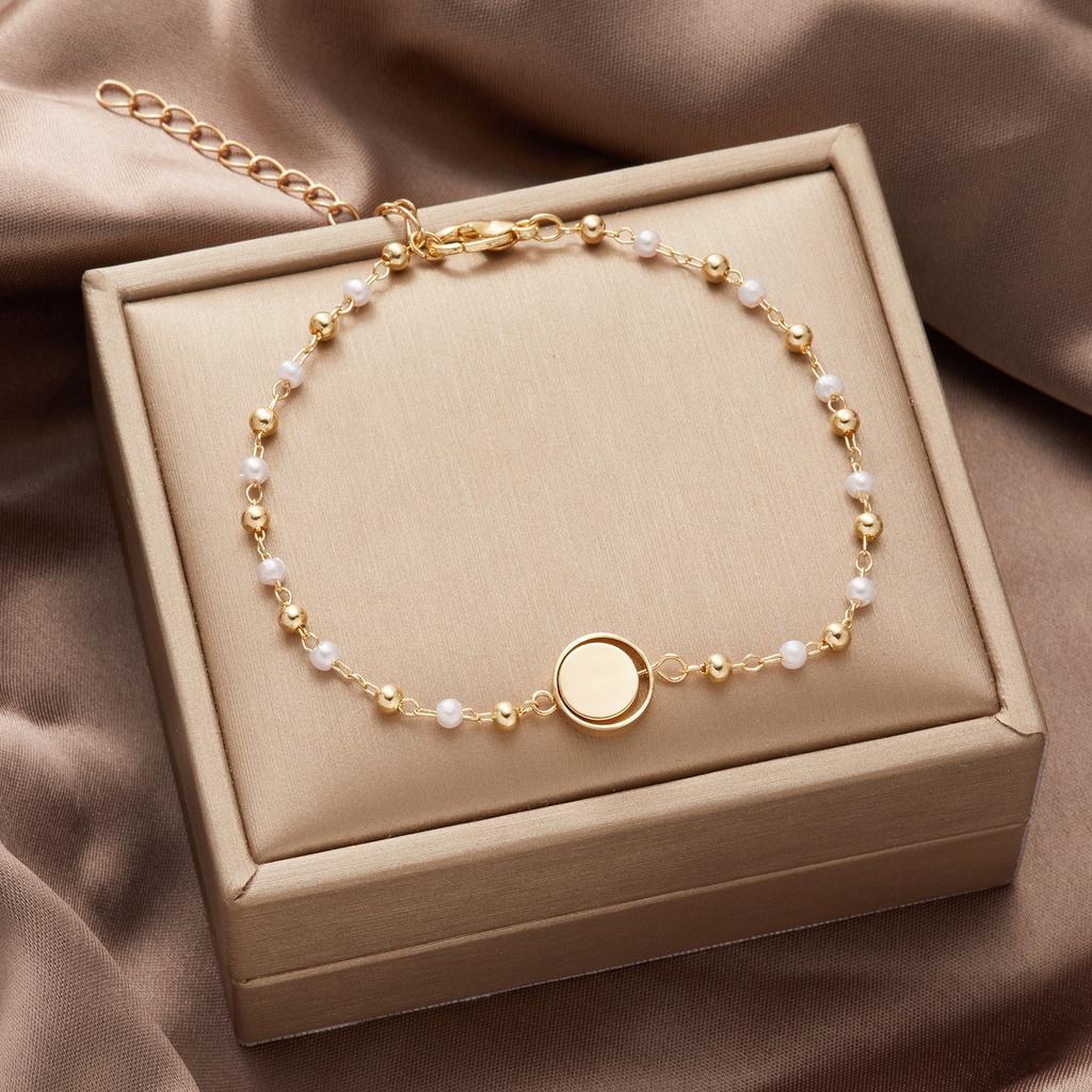 Vòng cổ/ Vòng đeo tay RINHOO FRIENDSHIP thiết kế bất đối xứng thời trang cá tính cho nữ