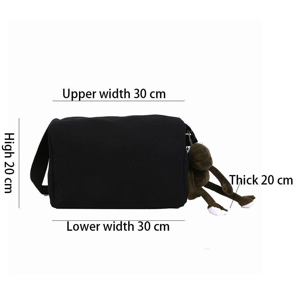 Túi đeo chéo vải Canvas dung tích lớn - [D026] | BigBuy360 - bigbuy360.vn
