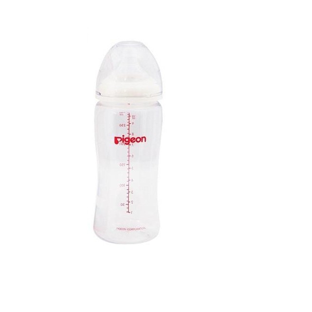 Bình sữa cổ rộng Pigeon PP 330ml BS120