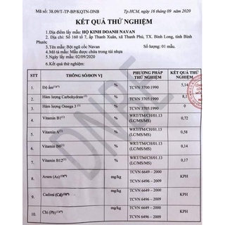 Ngũ  Cốc Navan 9 vị đậu date mới