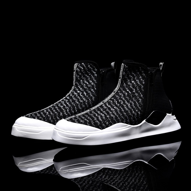 free Giày thể thao cổ cao đế dày thiết kế khóa kéo cá tính dành cho nam uy tín Uy Tín 2020 Az1 ◁ 1212 ? | BigBuy360 - bigbuy360.vn